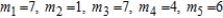 <strong>Find the center of mass of the point masses lying on the x-axis. </strong> A) B) C) D) E)