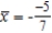 <strong>Find the center of mass of the point masses lying on the x-axis. </strong> A) B) C) D) E)