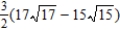 <strong>Find the arc length of the graph of the function   over the interval [14, 16].</strong> A)   B)   C)   D)   E)   <div style=padding-top: 35px> 