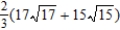 <strong>Find the arc length of the graph of the function   over the interval [14, 16].</strong> A)   B)   C)   D)   E)   <div style=padding-top: 35px> 