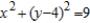 <strong>Find the volume of the solid generated by rotating the circle about the x-axis.</strong> A) V = 24π B) V = 72π<sup>2</sup> C) V = 72π D) V = 72π<sup>2</sup> E) V = 24π<sup>2</sup>