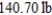 <strong>The figure is the vertical side of a form for poured concrete that weighs 140.7 pounds per cubic foot. Dimensions in the figure are in feet. Determine force on this part of the concrete form </strong> A) B) C) D) E)