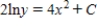<strong>Solve the differential equation. </strong> A) B) C) D) E)