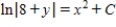 <strong>Solve the differential equation. </strong> A) B) C) D) E)