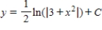 <strong>Use integration to find a general solution of the differential equation . </strong> A) B) C) D) E)