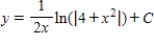 <strong>Use integration to find a general solution of the differential equation . </strong> A) B) C) D) E)
