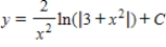 <strong>Use integration to find a general solution of the differential equation . </strong> A) B) C) D) E)