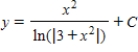 <strong>Use integration to find a general solution of the differential equation . </strong> A) B) C) D) E)