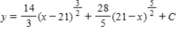 <strong>Use integration to find a general solution of the differential equation . </strong> A) B) C) D) E)