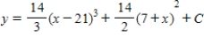 <strong>Use integration to find a general solution of the differential equation . </strong> A) B) C) D) E)