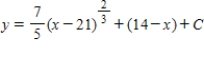 <strong>Use integration to find a general solution of the differential equation . </strong> A) B) C) D) E)