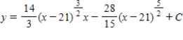 <strong>Use integration to find a general solution of the differential equation . </strong> A) B) C) D) E)