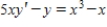 <strong>Find the particular solution of the differential equation that satisfies the boundary condition . </strong> A) B) C) D) E)
