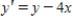 <strong>Sketch the slope field for the differential equation and use the slope field to sketch the solution that passes through the point . </strong> A) B) C) D) E)