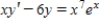 <strong>Which of the following is a solution of the differential equation ? </strong> A) B) C) D) E)