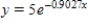 <strong>Find the exponential function that passes through the two given points. Round your values of C and k to four decimal places. </strong> A) B) C) D) E)