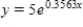 <strong>Find the exponential function that passes through the two given points. Round your values of C and k to four decimal places. </strong> A) B) C) D) E)