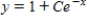<strong>Sketch a few solutions of the differential equation on the slope field and then find the general solution analytically. </strong> A) B) C) D) E)