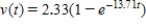 <strong>Assume an object weighing 7 pounds is dropped from a height of 9,000 feet, where the air resistance is proportional to the velocity. Round numerical answers in your answer to two places. (i) Write the velocity as a function of time if the object's velocity after 4 seconds is 2.33 feet per second. (ii) What is the limiting value of the velocity function? </strong> A) (i) ; (ii) 0 B) (i) ; (ii) 0 C) (i) ; (ii) 2.33 D) (i) ; (ii) 2.33 E) (i) ; (ii) limit does not exist