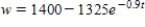 <strong>A calf that weighs 75 pounds at birth gains weight at the rate where w is weight in pounds and t is time in years. If the animal is sold when its weight reaches 900 pounds, find the time of sale using the model . Round your answer to two decimal places. </strong> A) 7.02 years B) 2.76 years C) 1.12 years D) 1.08 years E) 0.44 year