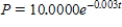 <strong>Suppose that the population (in millions) of Hungary in 2007 was 10 and that the expected continuous annual rate of change of the population is -0.003. Find the exponential growth model for the population by letting correspond to 2000. Round your answer to four decimal places. </strong> A) B) C) D) E)