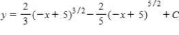 <strong>Use integration to find a general solution of the differential equation. </strong> A) B) C) D) E)