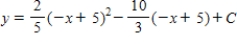 <strong>Use integration to find a general solution of the differential equation. </strong> A) B) C) D) E)