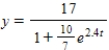 <strong>Find the logistic equation that satisfies the following differential equation and initial condition. , </strong> A) B) C) D) E) none of these
