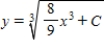 <strong>Find the general solution of the differential equation . </strong> A) B) C) D) E)