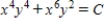 <strong>Use as a integrating factor to find the general solution of the differential equation . </strong> A) B) C) D) E)