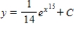 <strong>Use integration to find a general solution of the differential equation. </strong> A) B) C) D) E)