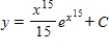 <strong>Use integration to find a general solution of the differential equation. </strong> A) B) C) D) E)