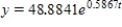 <strong>The number of bacteria in a culture is increasing according to the law of exponential growth. After 2 hours there are 135 bacteria in the culture and after 4 hours there are 390 bacteria in the culture. Answer the following questions, rounding numerical answers to four decimal places. (i) Find the initial population. (ii) Write an exponential growth model for the bacteria population. Let t represent time in hours. (iii) Use the model to determine the number of bacteria after 8 hours. (iv) After how many hours will the bacteria count be 25,000? </strong> A) (i) 46.7341; (ii) ; (iii) 4,566.8441; (iv) 14.1787 hr B) (i) 48.8841; (ii) ; (iii) 5,941.5613; (iv) 16.4067 hr C) (i) 46.7341; (ii) ; (iii) 3,254.11; (iv) 11.8442 hr D) (i) 52.5141; (ii) ; (iii) 8,693.0147; (iv) 18.5179hr E) (i) 54.0741; (ii) ; (iii) 11,345.4782; (iv) 20.2973 hr