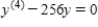 Which of the following is a solution of the differential equation ? 