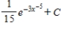 <strong>Find the indefinite integral . </strong> A) B) C) D) E)