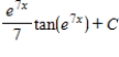 <strong>Find the indefinite integral. </strong> A) B) C) D) E)