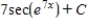 <strong>Find the indefinite integral. </strong> A) B) C) D) E)