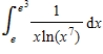 <strong>Evaluate the definite integral . </strong> A) B) C) D) E)
