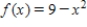 <strong>The graph of the function is given below. Which of the following definite integrals yields the area of the shaded region? </strong> A) B) C) D) E)