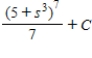 <strong>Find the indefinite integral . </strong> A) B) C) D) E)