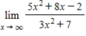 <strong>Evaluate the using L'Hôpital's Rule if necessary. </strong> A) B) C) D) 0 E)