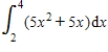 <strong>Write the following limit as a definite integral on the interval [2, 4], where   is any point in the   subinterval. ​   ​</strong> A)   B)   C)   D)   E)   <div style=padding-top: 35px> 