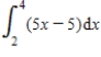 <strong>Write the following limit as a definite integral on the interval [2, 4], where   is any point in the   subinterval. ​   ​</strong> A)   B)   C)   D)   E)   <div style=padding-top: 35px> 