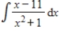 <strong>Find the integral . </strong> A) B) C) D) E)
