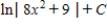 <strong>Find the indefinite integral. </strong> A) B) C) D) E)