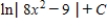 <strong>Find the indefinite integral. </strong> A) B) C) D) E)