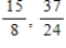 <strong>Evaluate and in that order. </strong> A) B) C) D) E)