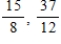 <strong>Evaluate and in that order. </strong> A) B) C) D) E)