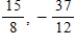 <strong>Evaluate and in that order. </strong> A) B) C) D) E)
