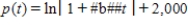 <strong>Suppose a population of bacteria is changing at a rate of where t is the time in days. The initial population (when ) is 2,000. Write an equation that gives the population at any time t. </strong> A) B) C) D) E)